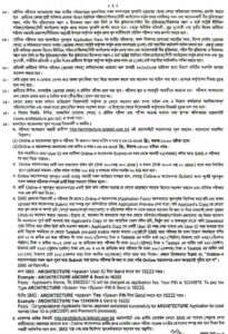 স্থাপত্য অধিদপ্তর নিয়োগ ২০২৪